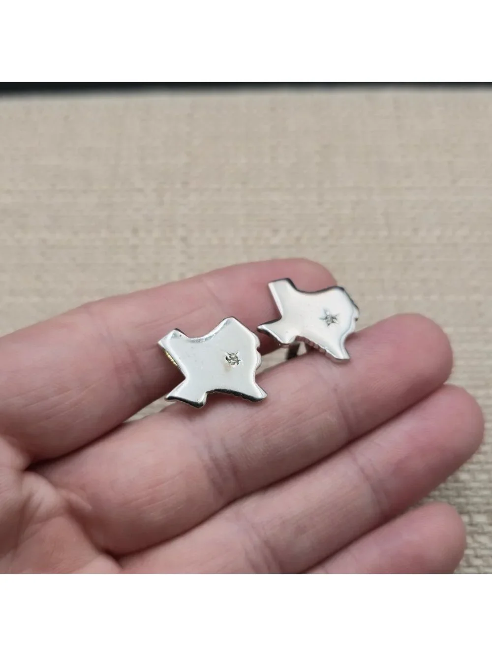 Texas State Cufflinks, Lone Star Western Groomsmen Gift A8131